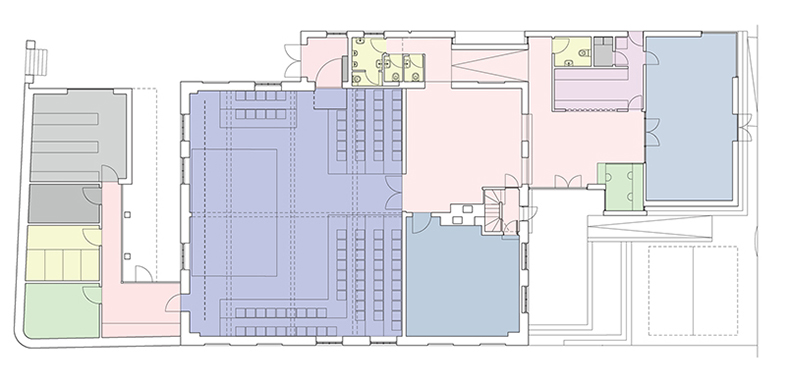 148 theatre phase four ground floor plan